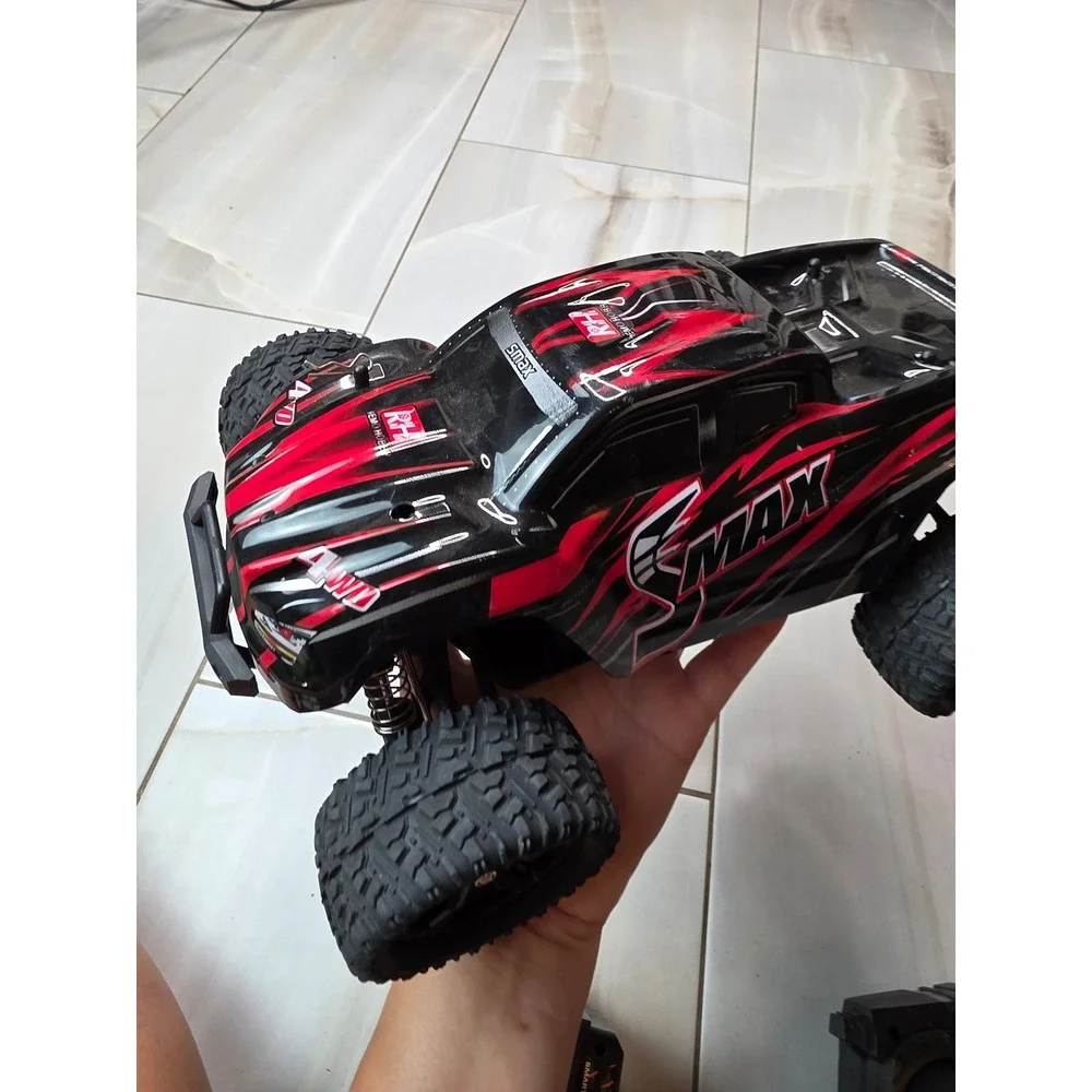 Remo Hobby‎ SMAX 1/16 4WD RC Monster Truck Red Black 2.4GHz with B3 Charger K1